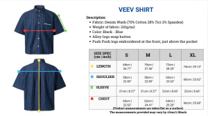 PUSHPUSH - VEEV SHIRT Black